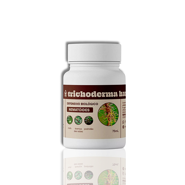 TRICHODERMA HARZIANUM 75mL - Mofo, Raíz, Podridão, Nematóide