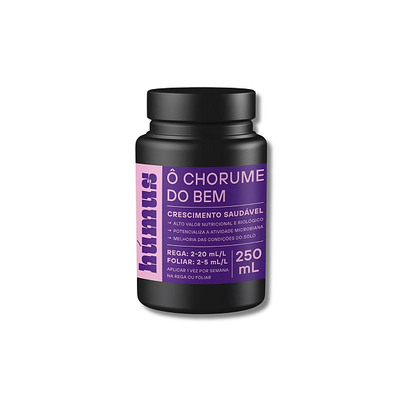 Biofertilizante Adubo Orgânico Líquido Terrô HÚMUS 250ML