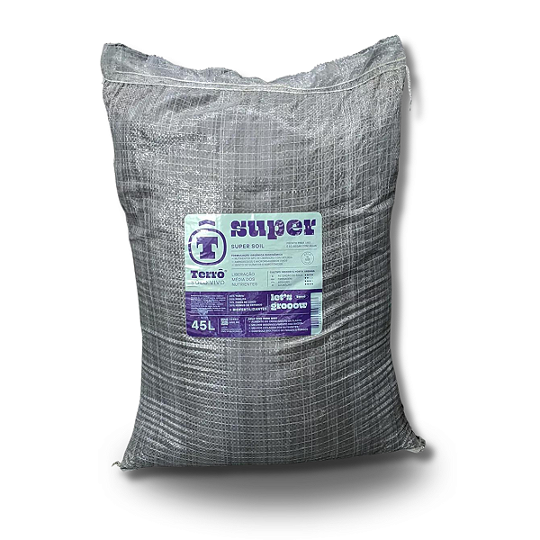 Substrato Organico Solo Vivo Preparado Terrô SUPER 45 L