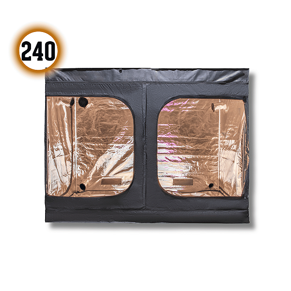 ESTUFA GROW CULTIVANDO SUSTENTO R240 DE CULTIVO INDOOR 240X120X200