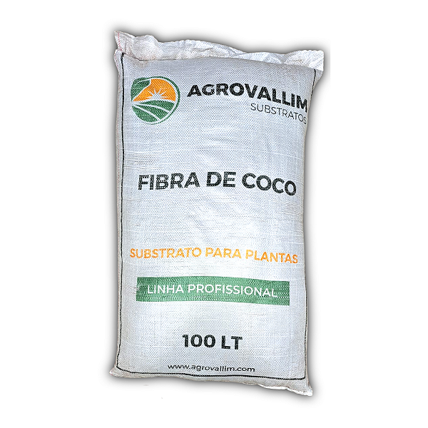 Saca de Fibra de Côco Agrovallim 100 LT