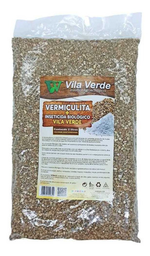 Vermiculita + Terra de Diatomaceas Vila Verde saco 2 litros