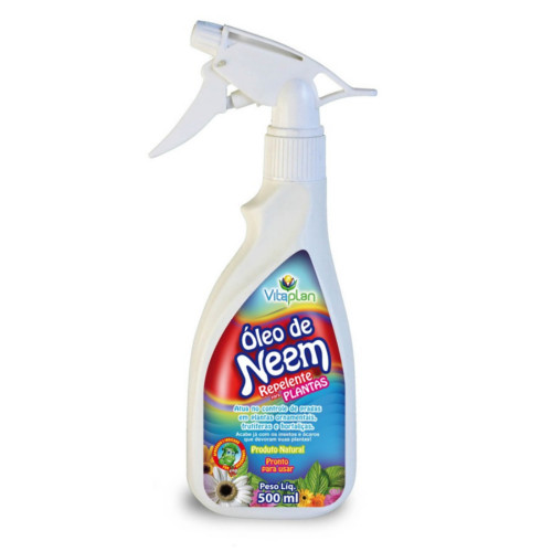 Óleo De Neem 500ml Para Prevenção E Tratamento De Pragas