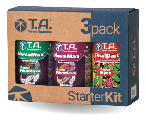Fertilizantes Terra Aquatica Starter Kit NovaMax + Final Part