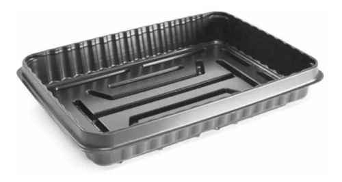 BANDEJA 01 p mudas de plantas e célula de germinação -PRETO