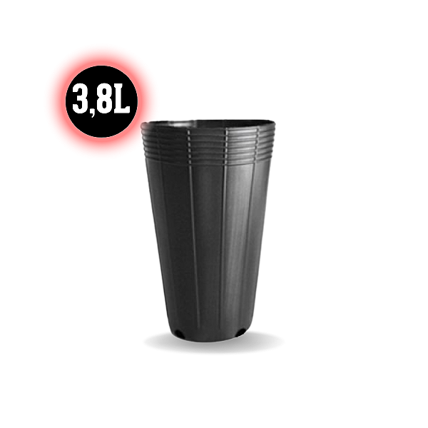 Vaso Redondo Médio 3,8l