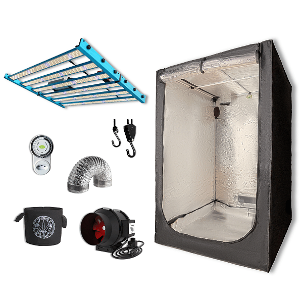 Kit Grow Cultivando Sustento 120 com LED Samsung 480 watts