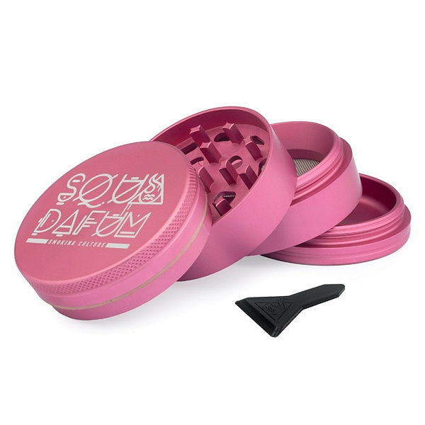 GRINDER PREMIUM SQUADAFUM SDF PRO 4 - CIRCLE 56 MM - ROSA