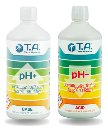 Kit Terra Aquatica Regulador de PH Up and Down 2x1L