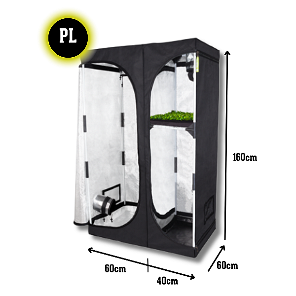 Estufa Cultivo Indoor Probox Master PL -100x60x160cm