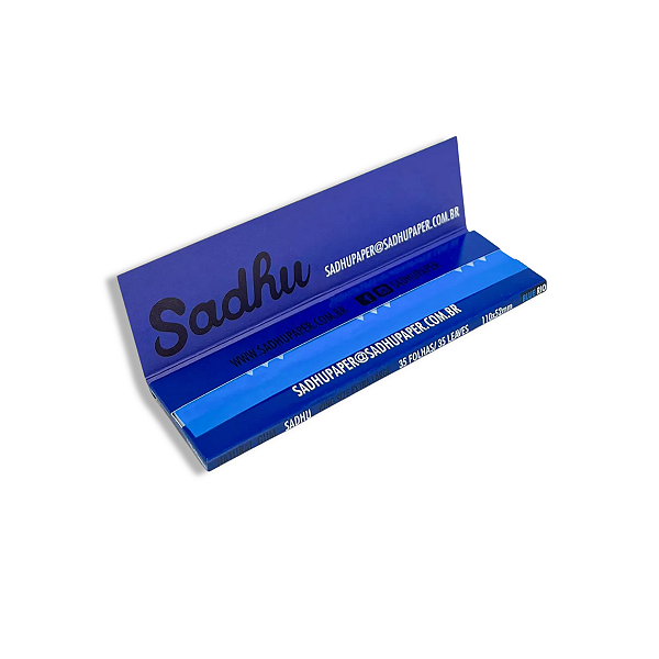 Papel de Seda para Cigarro Sadhu Blue Rio King Size 1 un