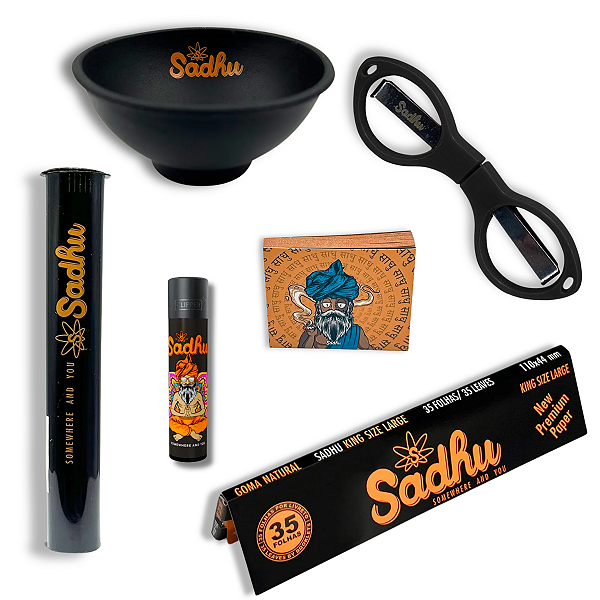 Kit Headshop Sadhu 420 Sessions Essentials