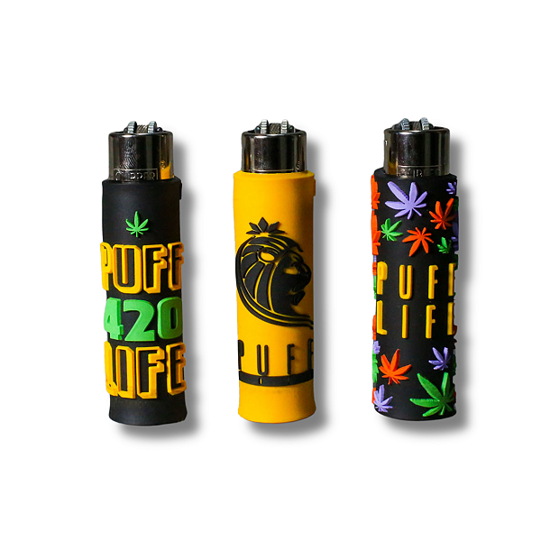 New Puff Isqueiro Emborrachado