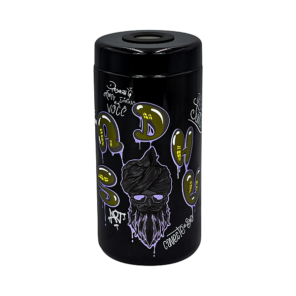 Pote Hermético UV C/Visor Sadhu Black Edition 1000ml