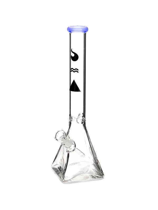Glass Ice Bong 5mm - Azul