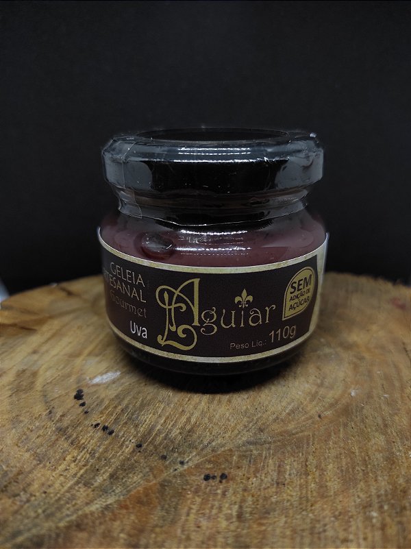 Geleia artesanal de uva SEM ADIÇÃO DE AÇÚCAR