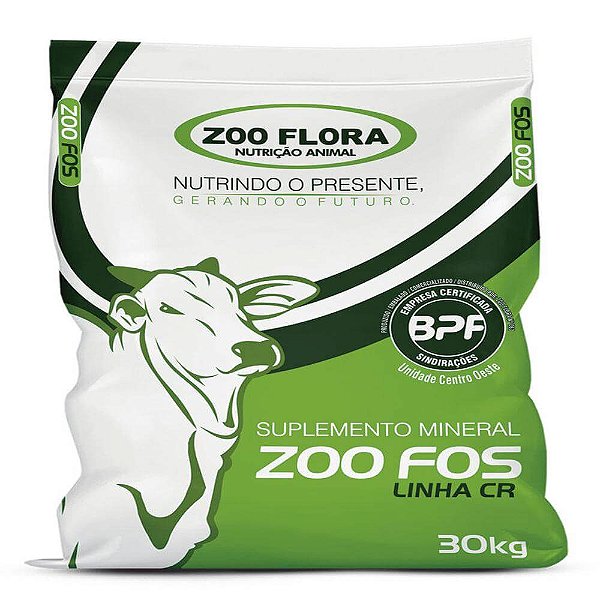 Suplemento Mineral Zoo Fos Cr Crescimento | ZooFlora
