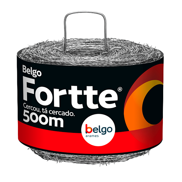 Arame Farpado Fortte 1,60mm | Belgo 500m