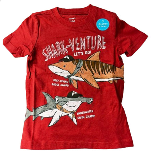 Kit 3 Camisetas Carters - Crianças 2 anos.