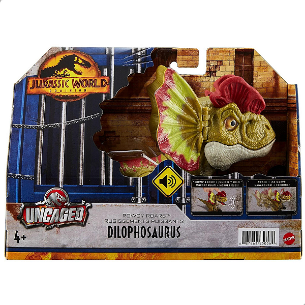 Jurassic World Dominion Dilophosaurus - Com Som
