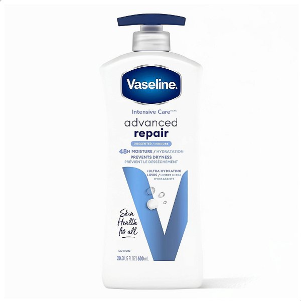 Loção Corporal Vaselina Intensive Care Advanced Repair