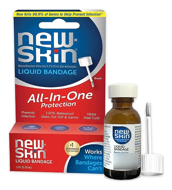 Curativo Liquido New Skin Prova D Água 30ml