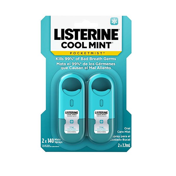 Listerine Spray Pocketmist Menta Cool Mint