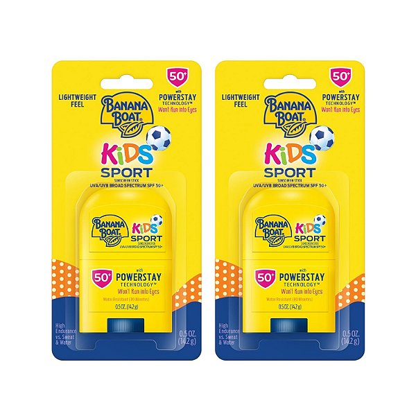 Kit 2 Protetor Solar Infantil Banana Boat Kids Spf50