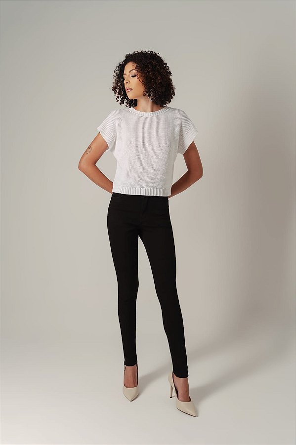 Calça Entrance Skinny Débora sarja Feminina
