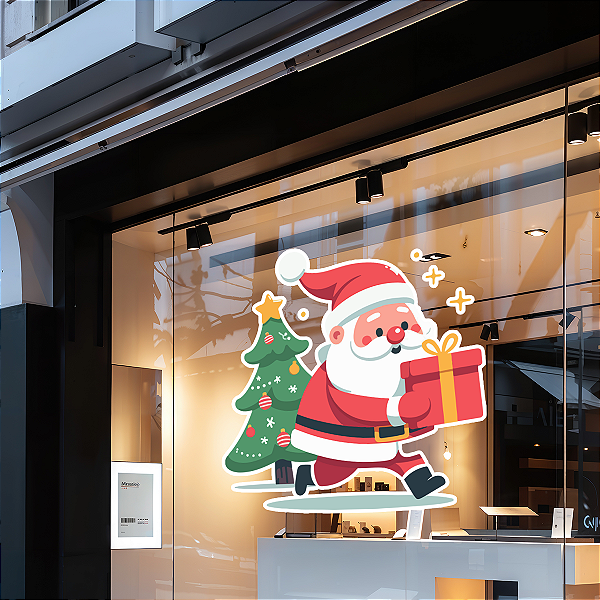Papai noel | Vitrine Natal 2024