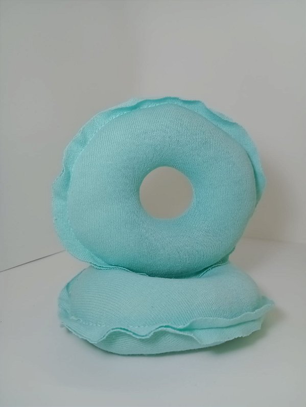 Par de Rosquinhas de Amamentação em Malha Verde