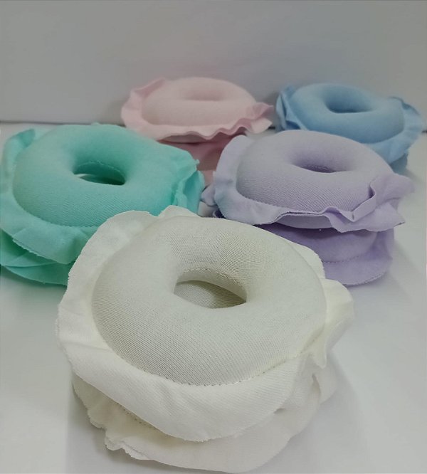 Kit com 20 Pares de Rosquinhas de Amamentação em Malha