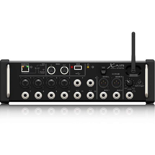 Mixer Digital Wifi e USB  BEHRINGER  AIR XR12  12 Entradas