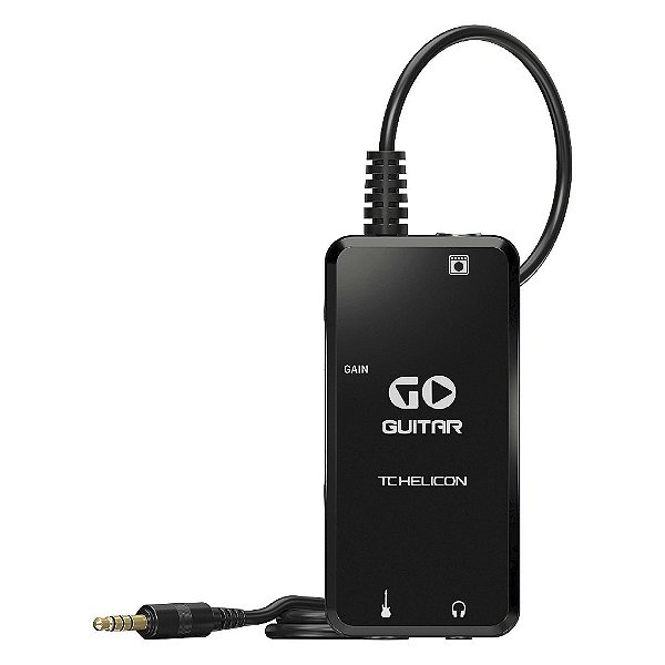 Interface Portátil de Áudio GO GUITAR - TC HELICON