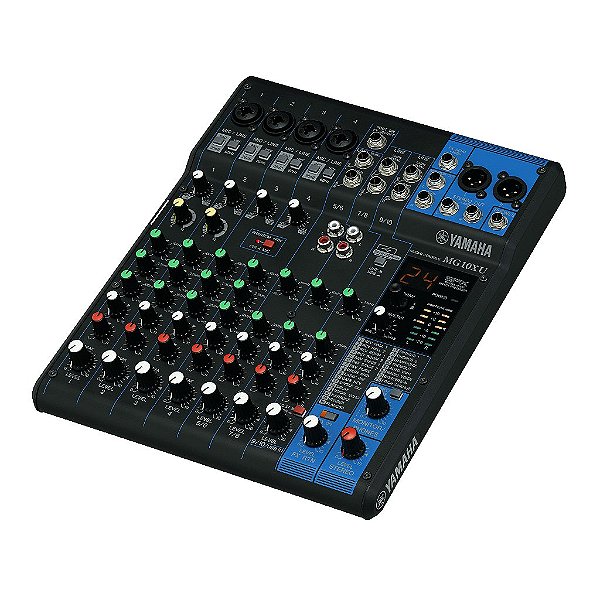 Mesa de Som Analógica MG10XU  Interface USB 10 Canais YAMAHA