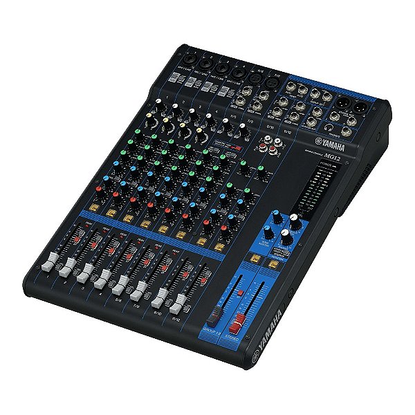 Mesa de Som Analógica 12 Canais  MG12  -  YAMAHA
