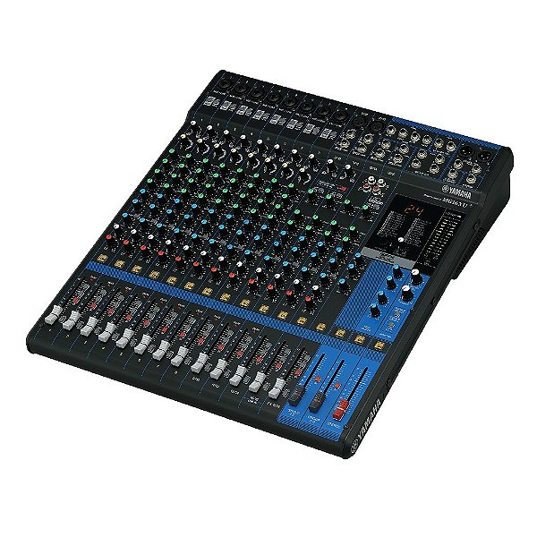 Mesa de Som Analógica 16 Canais MG16XU Entradas USB - YAMAHA