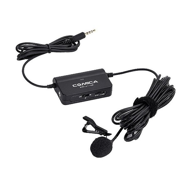 Microfone de Lapela com fio CVM-SIG.LAV V05 - COMICA