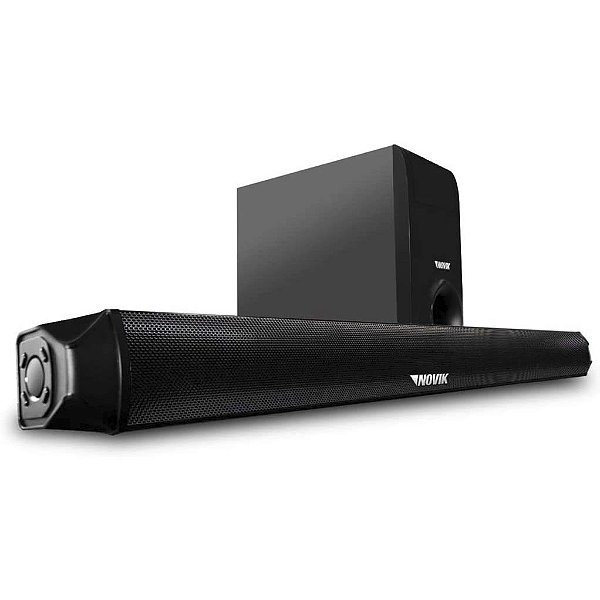 Soundbar + Subwoofer 2.1 INFINITY 8 com BT 150 Watts - NOVIK