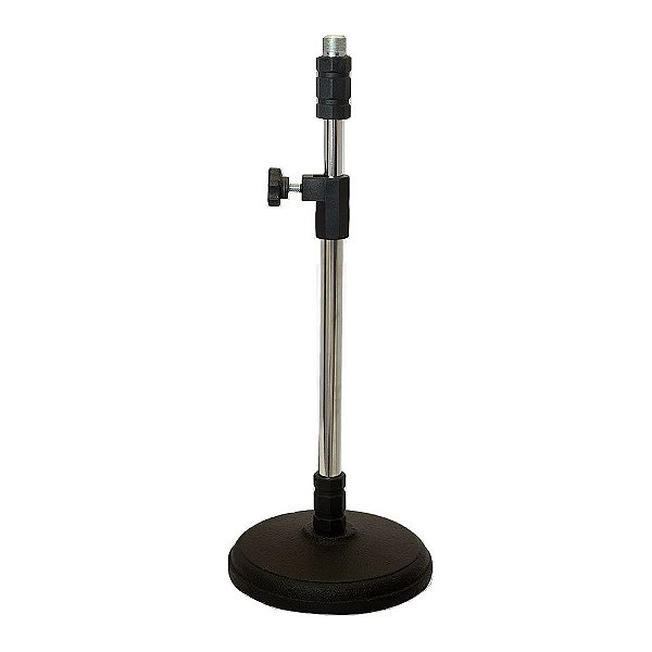 Pedestal de Mesa com Tubo Telescópico Grande PS3 Cromado - VISÃO
