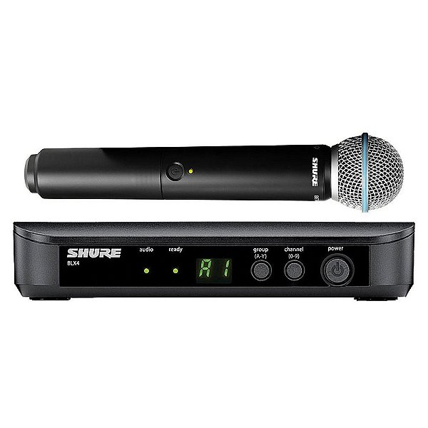 Sistema Microfone sem Fio de Mão BLX24BR/BETA58-M15 - SHURE