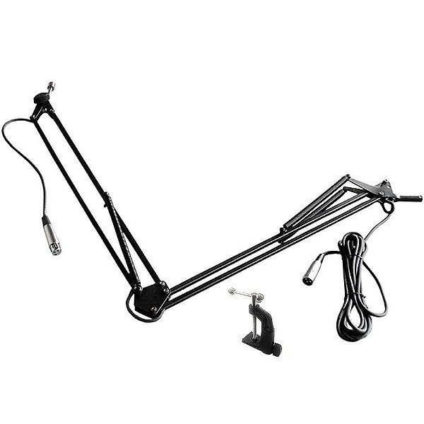 Suporte Microfone SKSD 015-1 Base SKSD 013-1 p/ Estúdio - CSR