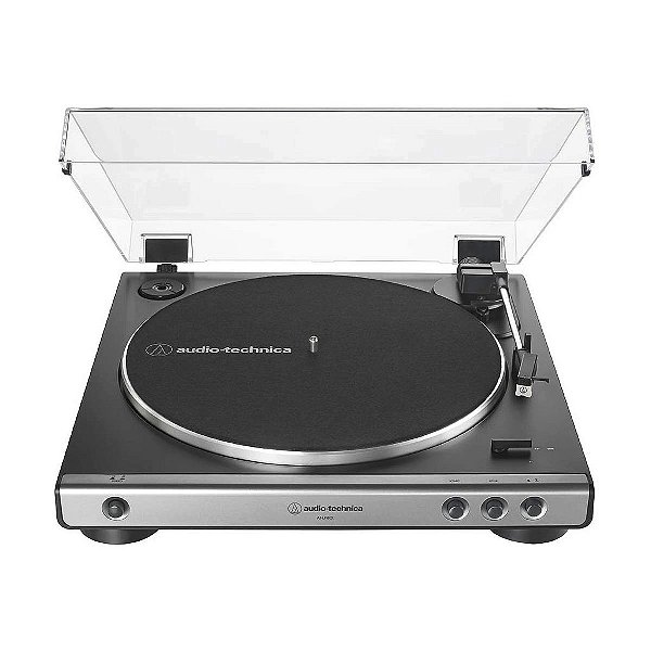Toca Discos Automático AT-LP60X-GM-C Cinza - AUDIO TECHNICA
