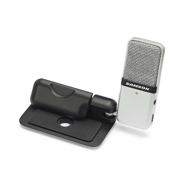 Microfone Condensador Portátil GO MIC USB p/ Notebook SAMSON
