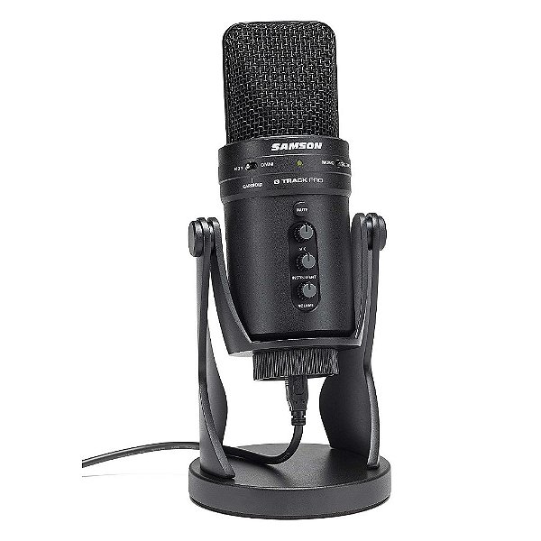 Microfone G-TRACK PRO USB com Interface de Áudio - SAMSON