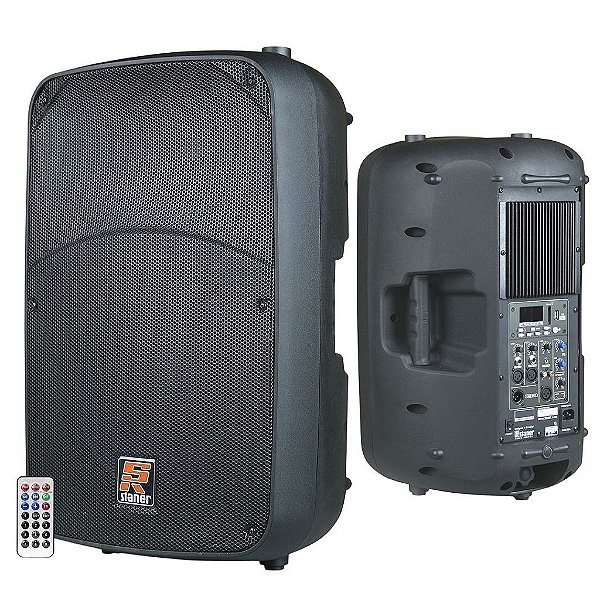 Caixa Acústica Ativa Bi-Amplificada SR315A 15 Pol - STANER