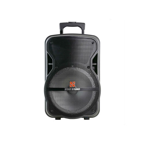 Caixa Amplificada SS-80 com Bateria 12V USB BT - STAR SOUND