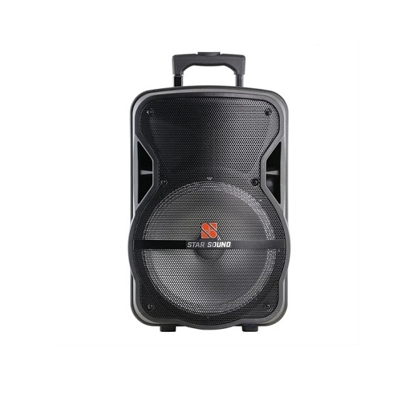 Caixa Amplificada SS-100 com Bateria 12V USB BT - STAR SOUND