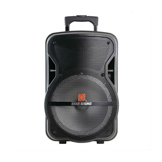Caixa Amplificada SS-120 com Bateria 12V USB BT - STAR SOUND