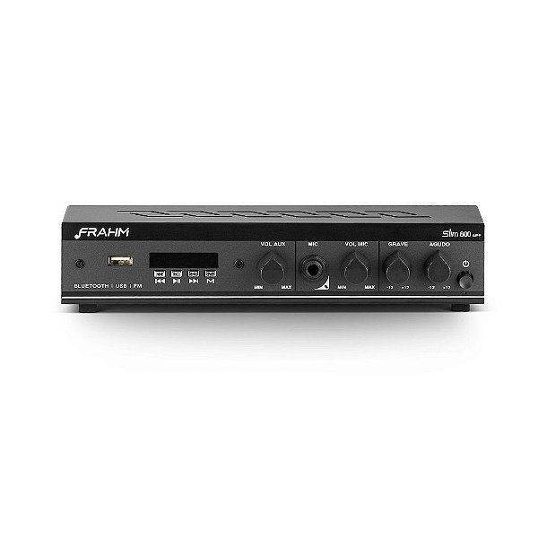 Amplificador para Som Ambiente SLIM 800 APP - FRAHM